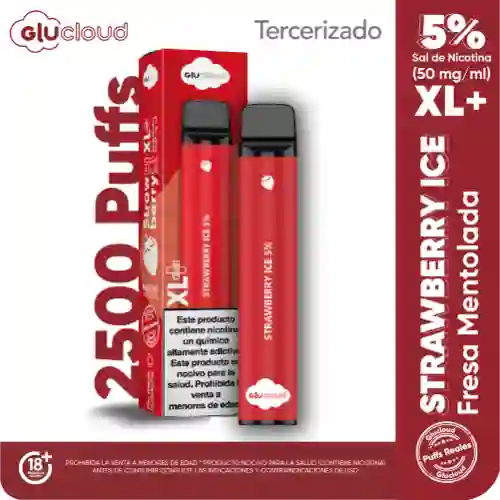 Glucloud Strawberry Ice Xl