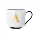 Taza de Cerámica Negra 430 mL Serie Miniso