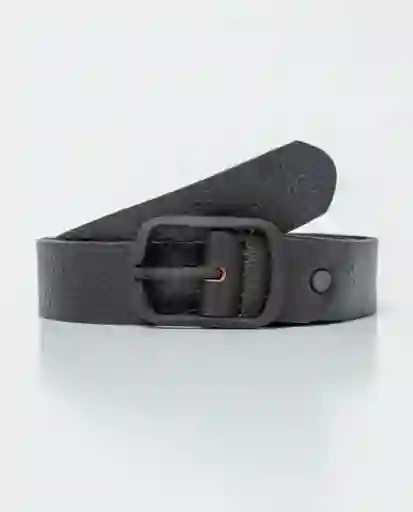 Cinturón Refined Negro Sombrío Ultraoscuro Talla 38 Chevignon