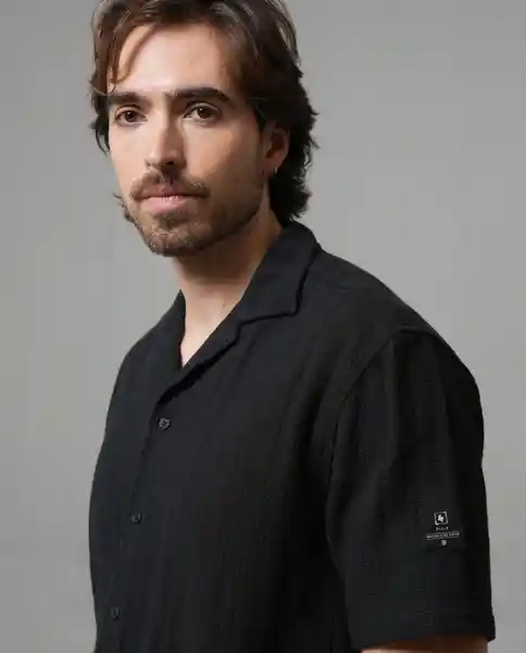 Camisa Hombre Negro Talla M 113G102_NEG194007 Rifle