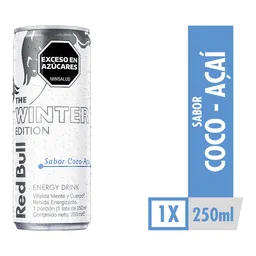 Red Bull Bebida Energizante Coco y Açai 250 mL