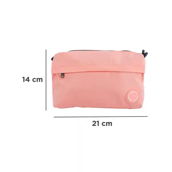 Bolso Crossbody de Moda Youth With You Rosa Miniso