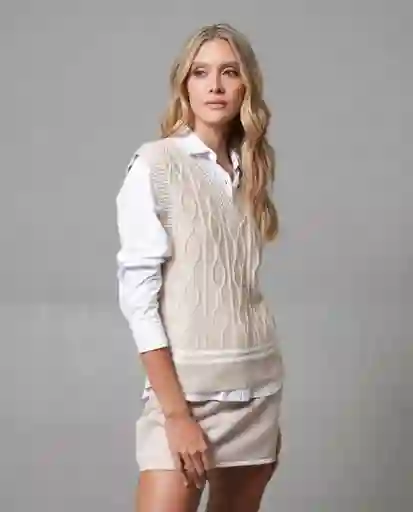 Buzo Mujer Beige Talla M 283G004_BEI161105 Rifle