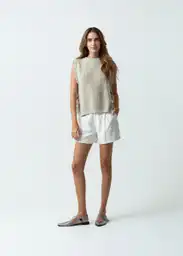 Suéter Tejido Mujer Gris Niebla Medio XS/S Naf Naf