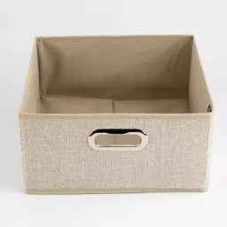 5 Five Simply Smart Caja Plegable Beige Lino