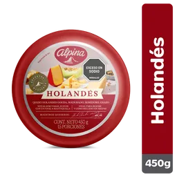 Queso Holandés Alpina Bloque 450 g