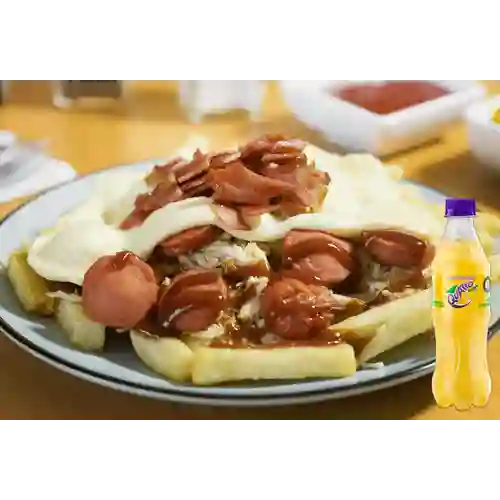 Combo Papas Americanas + Quatro Original 400ML