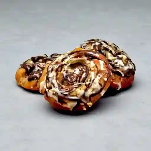Galleta de cinnamon roll saludable