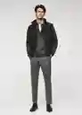 Chaleco Nadast Negro Talla XS Hombre Mango
