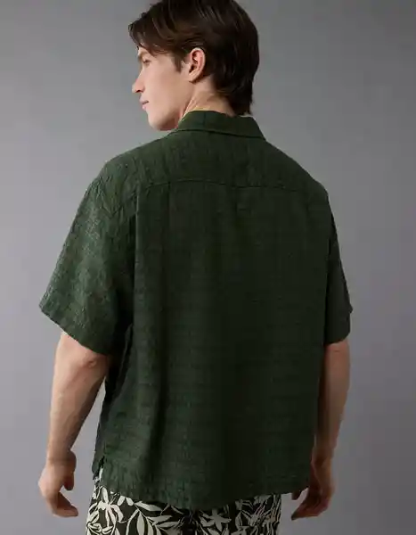 Camisa Hombre Verde Talla: MEDIUM 2867300 American Eagle