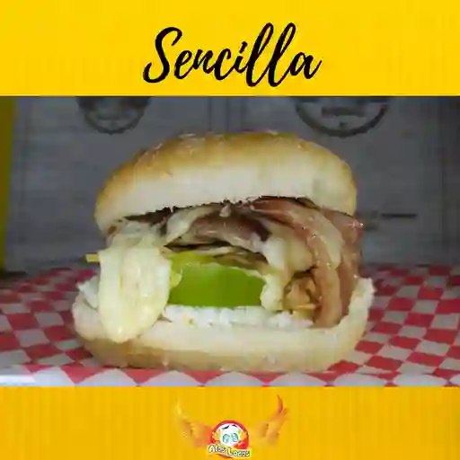 Hamburguesa Sencilla