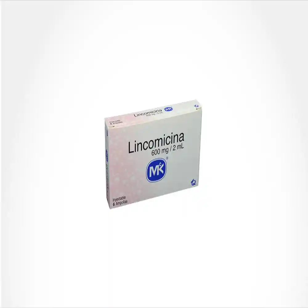 Mk Lincomicina Solución Inyectable (600 mg)