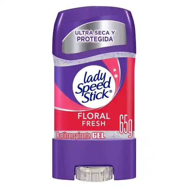 Desodorante Mujer Lady Speed Stick Gel Double Floral 65 g