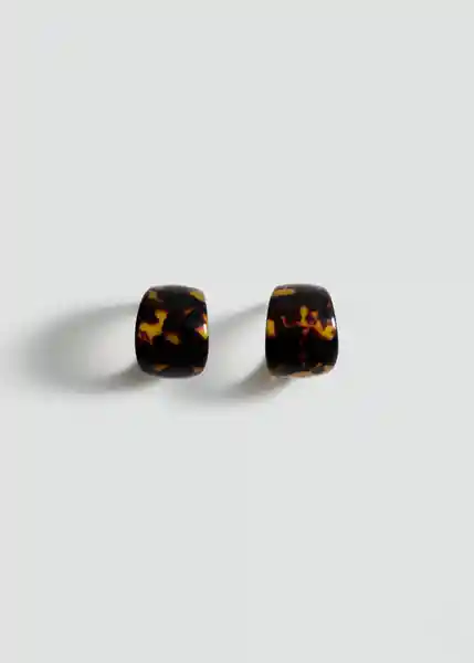 Pendientes Fer Caramelo Talla 99 Mujer Mango