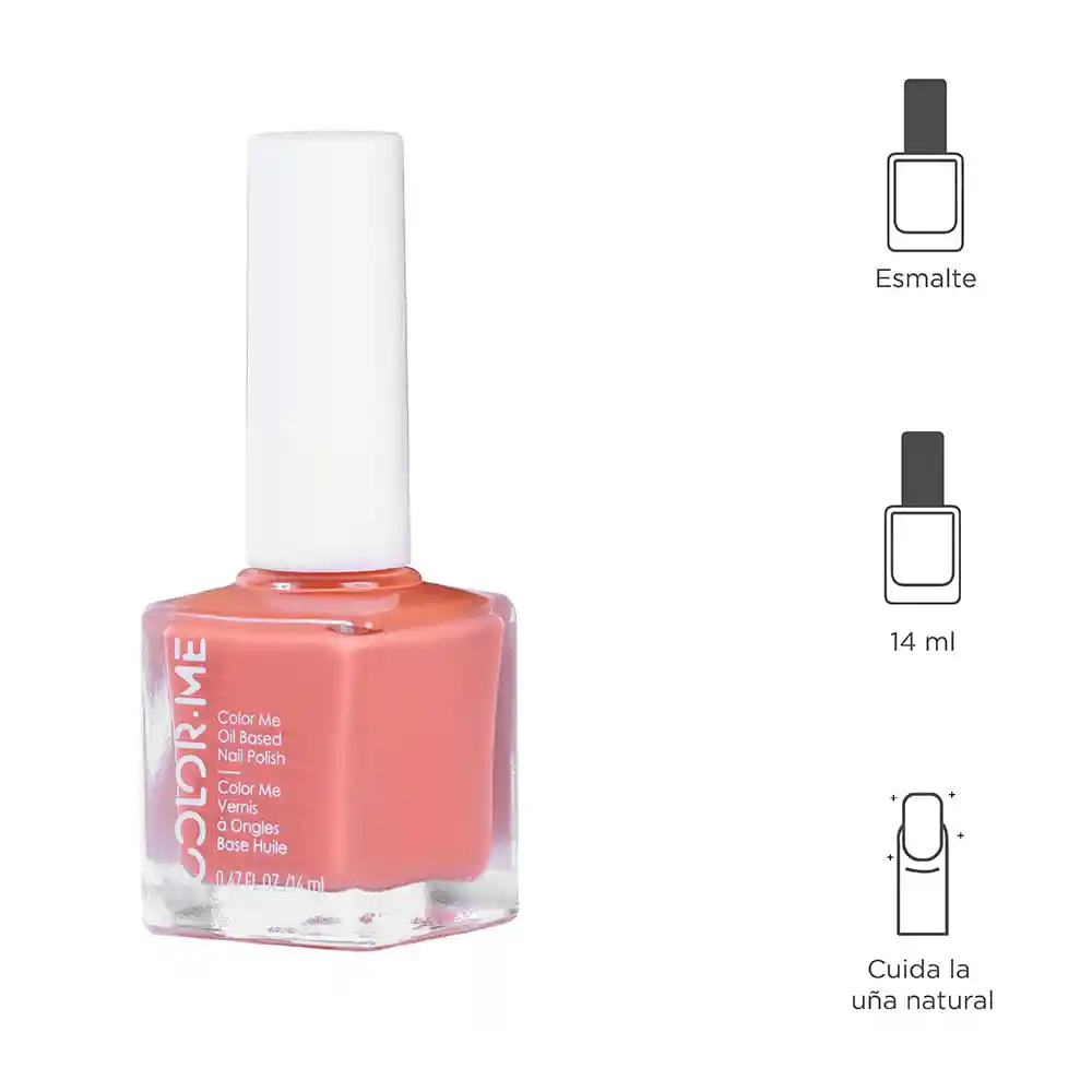 Miniso Esmalte Para Uñas a Base de Aceite Color me Coral