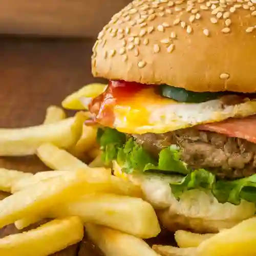 Hamburguesa King Mixta Pequeña