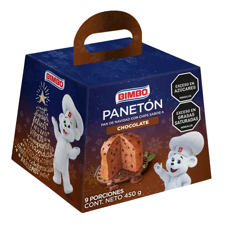 Bimbo Panetón Chips Chocolate 450 G