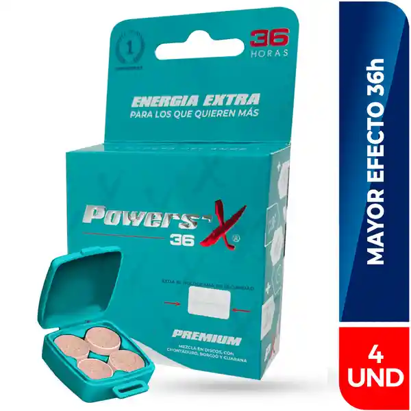 Powersex Potenciador 36 Horas Afrodisiaco Natural