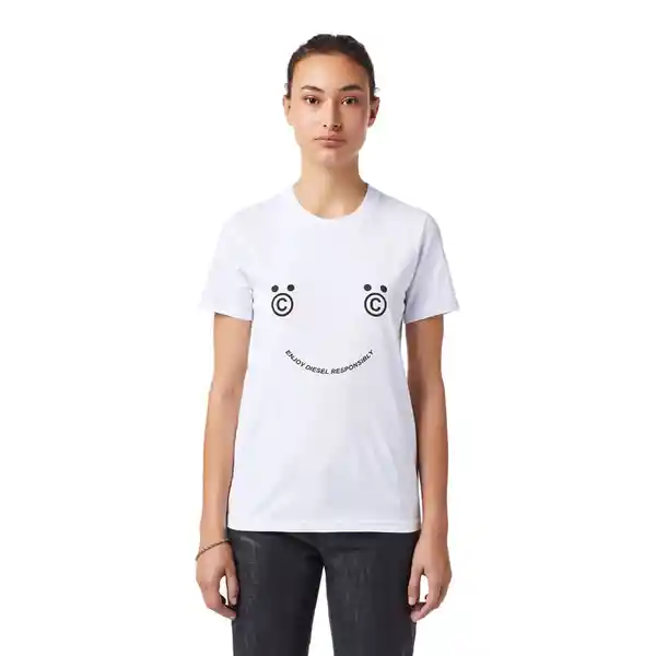 Diesel Camiseta Femenino Talla M ADULTOT-SILY-B4