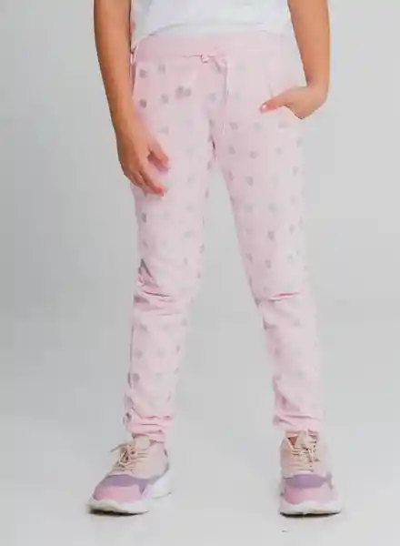 Pantalón Niña Rosado Talla 12 People