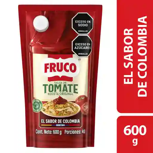 Salsa de Tomate Fruco Doypack 600 g