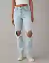 Jean Mujer Azul Talla 8 Regular American Eagle 04354822