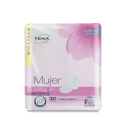 Tena Toalla Higiénica Discreet Mini Con Alas