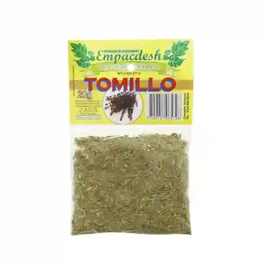 Empacdesh Tomillo Deshidratada