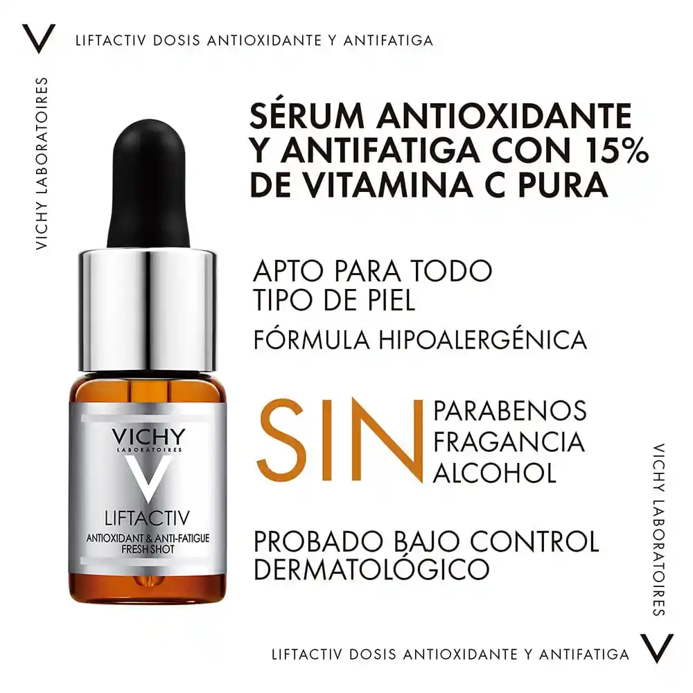 Vichy Tratamiento Facial Liftactiv Antioxidante y Antifatiga