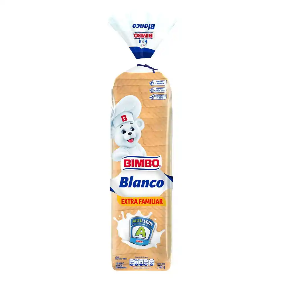 Pan Blanco X 730 Bimbo