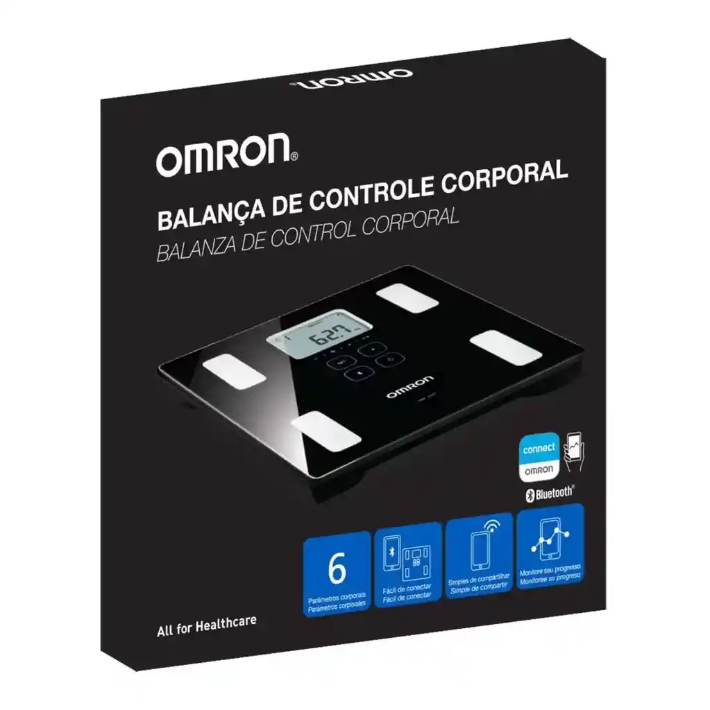 Omron Balanza de Control Corporal Bluetooth