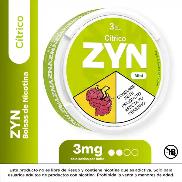 Zyn Cítrico 3 mg