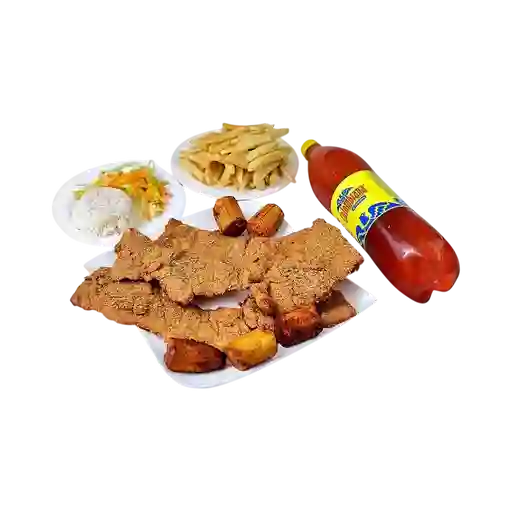 Combo de Chuleta, Pollo o Pescado (5 personas)