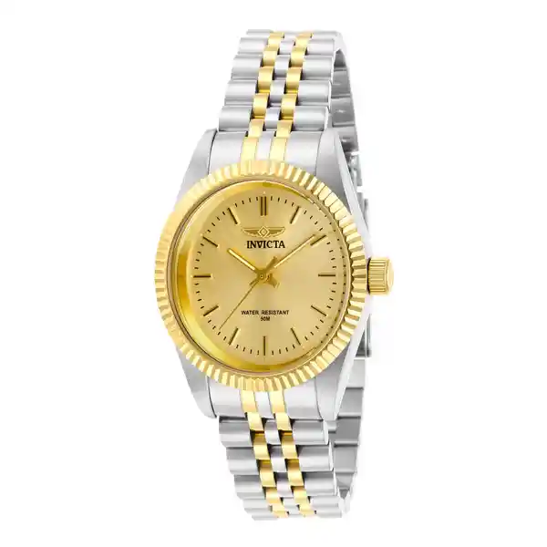 Invicta Reloj Hombre Acero Dorado Inv29405