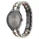 Reloj Linked Para Mujer Color Gris 25200127 Calvin Klein