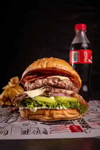 Hamburguesa de Pernil