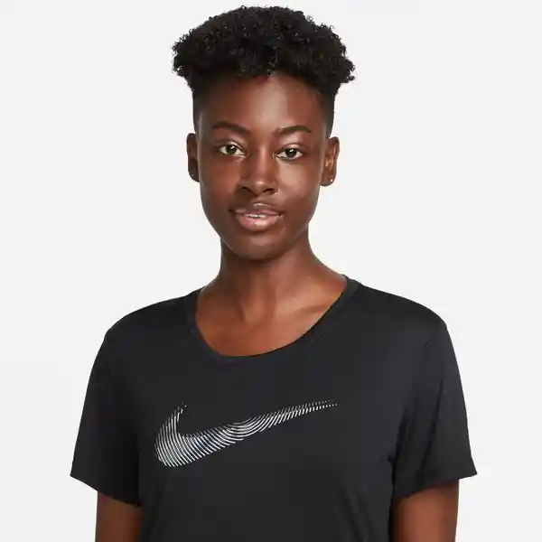 Nike Camiseta W Df Swoosh Hbr Top Negro T. XS Ref: FB4696-010