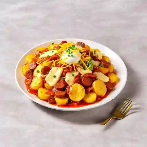 Papas Con Todo Grande (2 Personas)