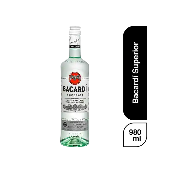 Bacardi Ron Superior 980 mL