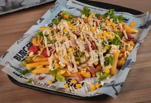 Salchipapa Costeña