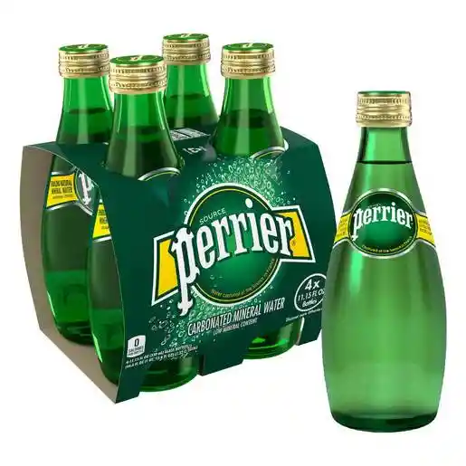 Perrier Agua Fourpack