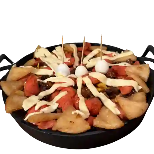 Salchipapa Montañera