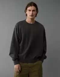 Buzo Hombre Negro Talla: SMALL 2486094 American Eagle