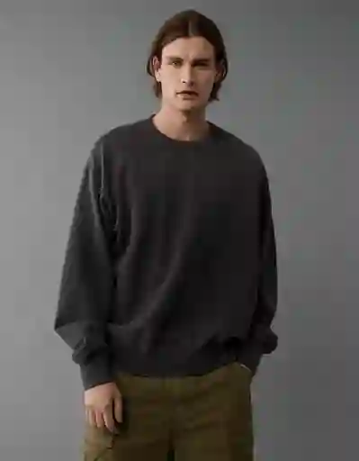 Buzo Hombre Negro Talla: SMALL 2486094 American Eagle