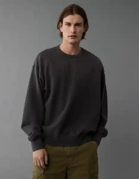 Buzo Hombre Negro Talla: SMALL 2486094 American Eagle