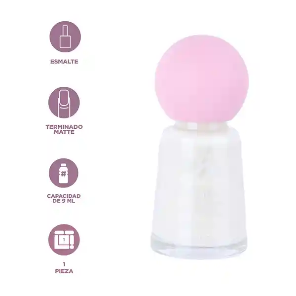 Esmalte de Uñas Base de Aceite Serie Minimalist Matte 19 Miniso