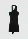 Vestido Blink Negro Talla XS Mujer Mango