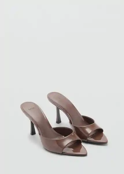 Sandalias Pepych Chocolate Talla 36 Mujer Mango