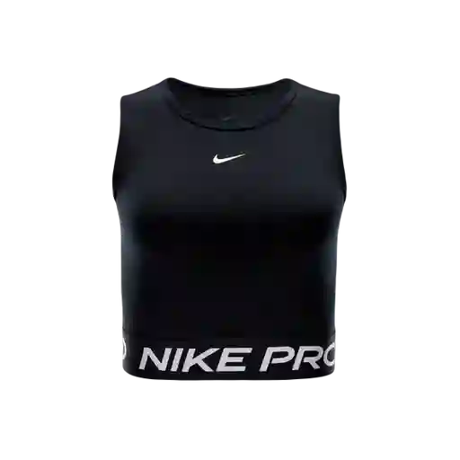 Nike Top Pro Df 365 Crop Ta Polo Para Mujer Blanco FZ3615-010