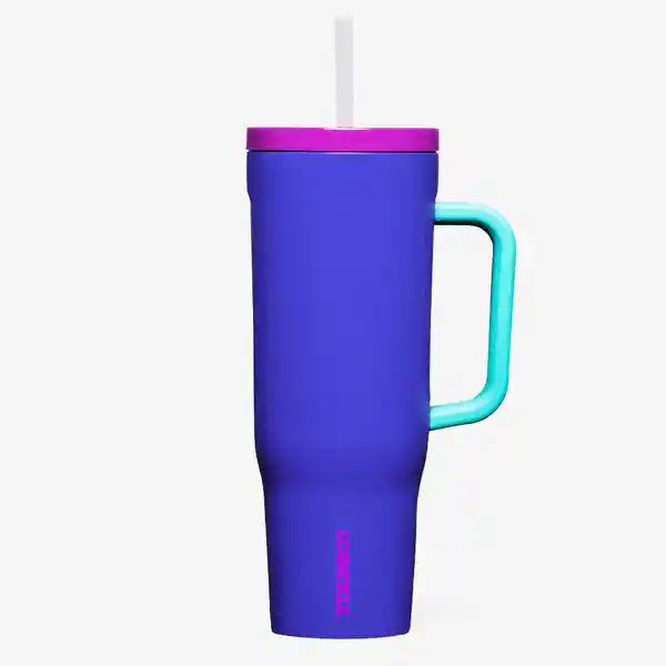 Corkcicle Vaso Térmico Cruiser Con Asa Los 80s 40 Oz